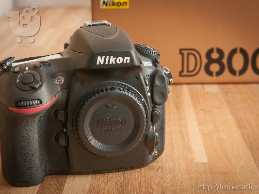 PoulaTo: Nikon - D800 DSLR φωτογραφική μηχανή (Μόνο Σώμα) - Μαύρο - Μαύρο